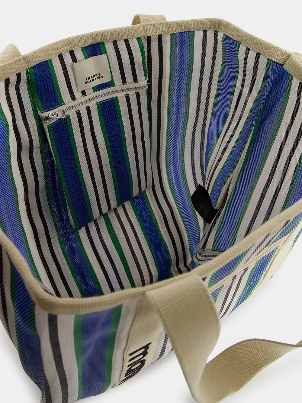 Warden Striped Tote Bag