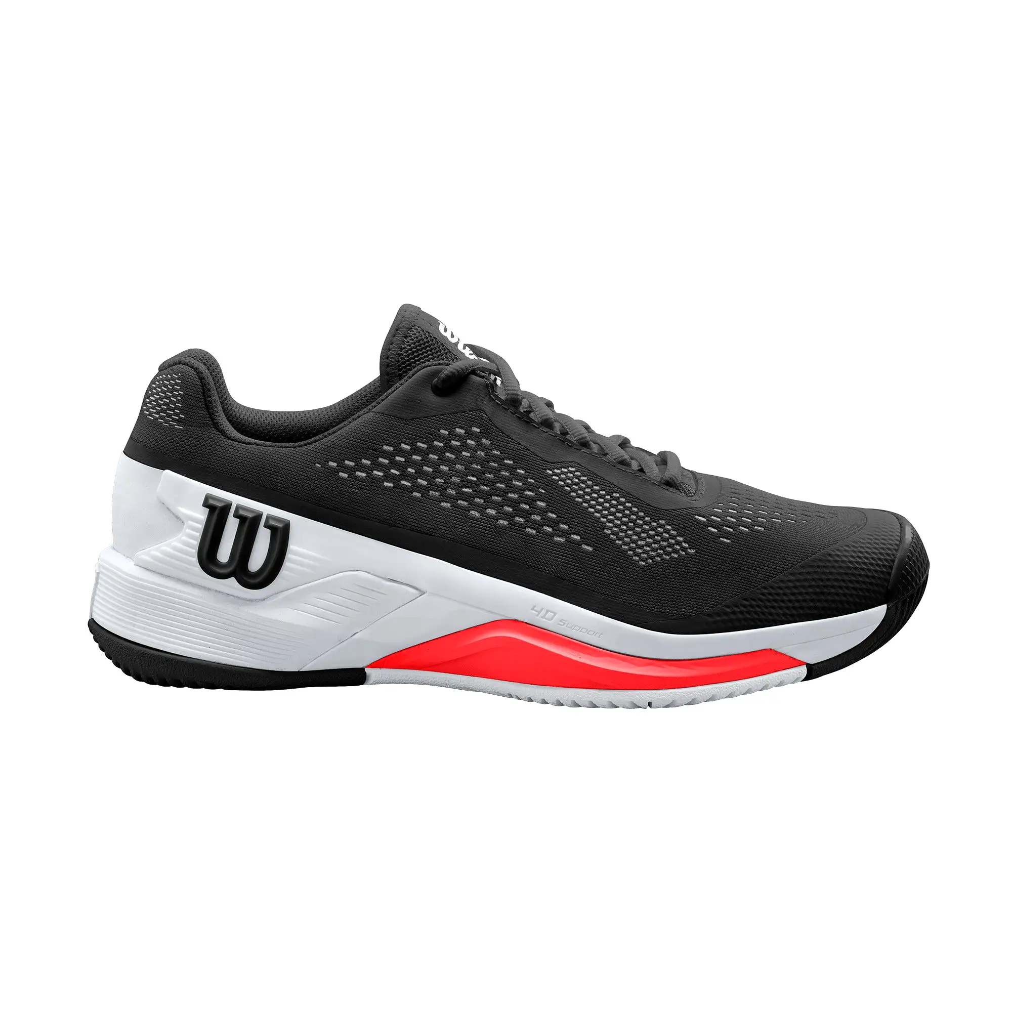 Wilson Rush Pro 4.0 Men shoes - Black/White/Red