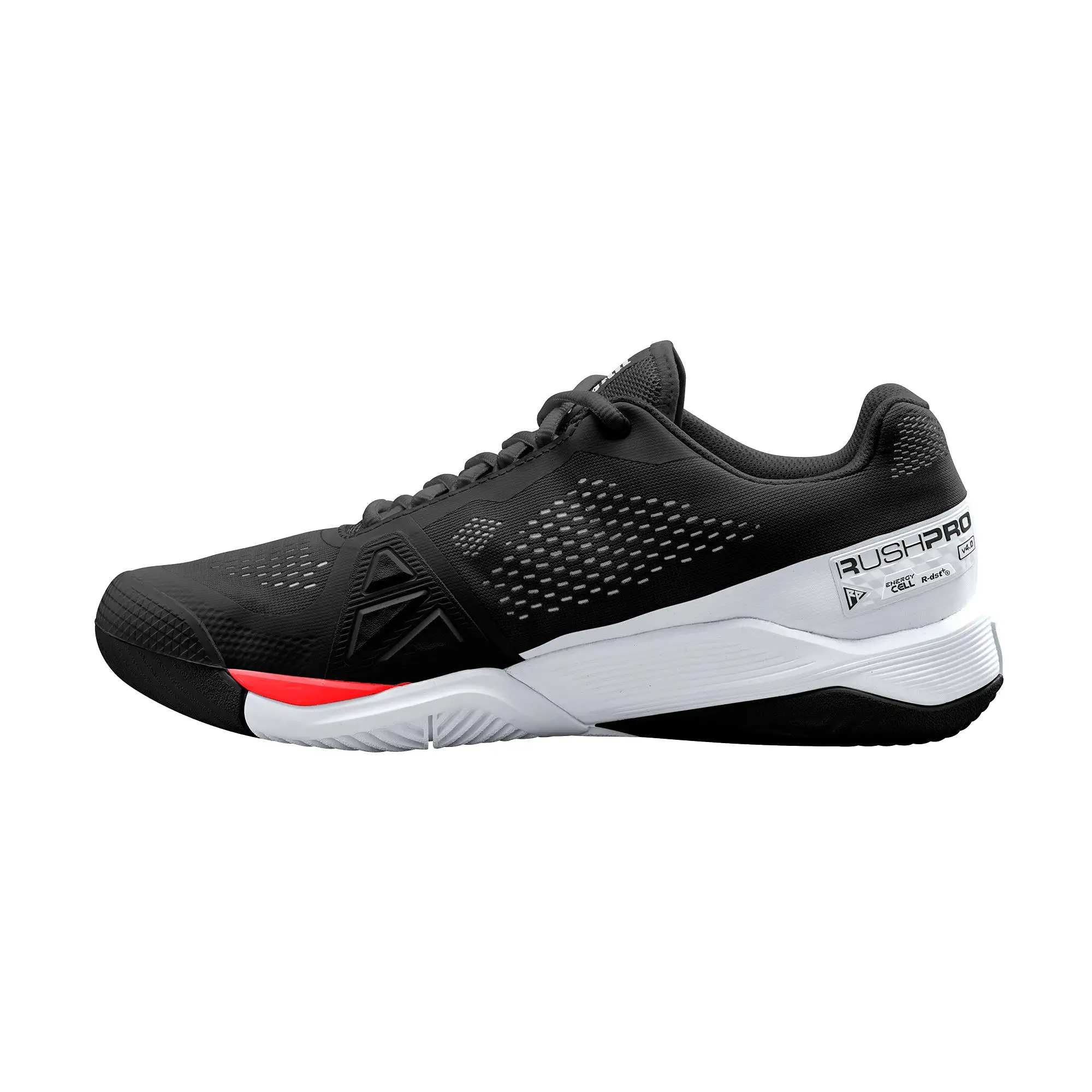 Wilson Rush Pro 4.0 Men shoes - Black/White/Red