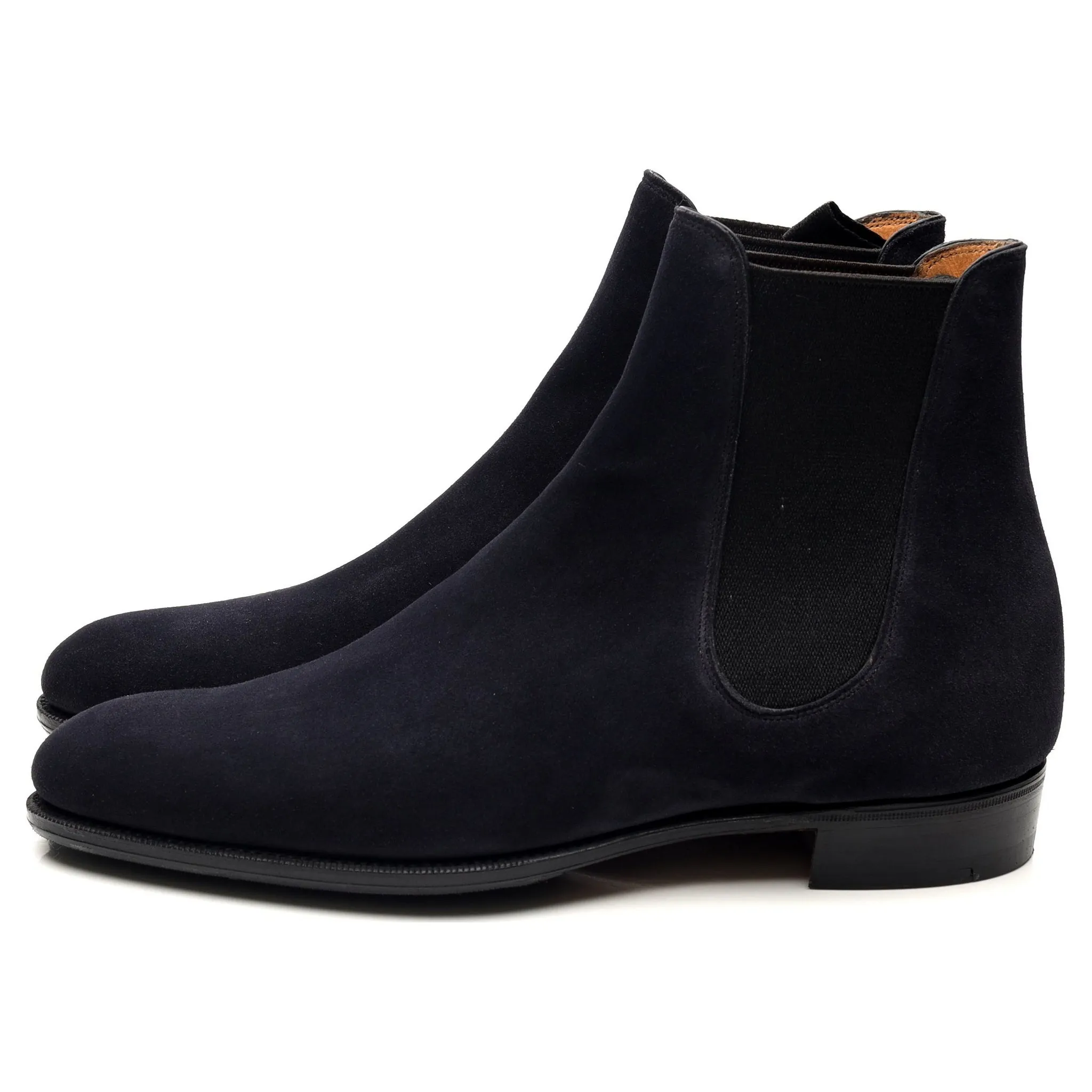 Women's 'Maddison' Navy Blue Suede Chelsea Boots UK 5.5 E