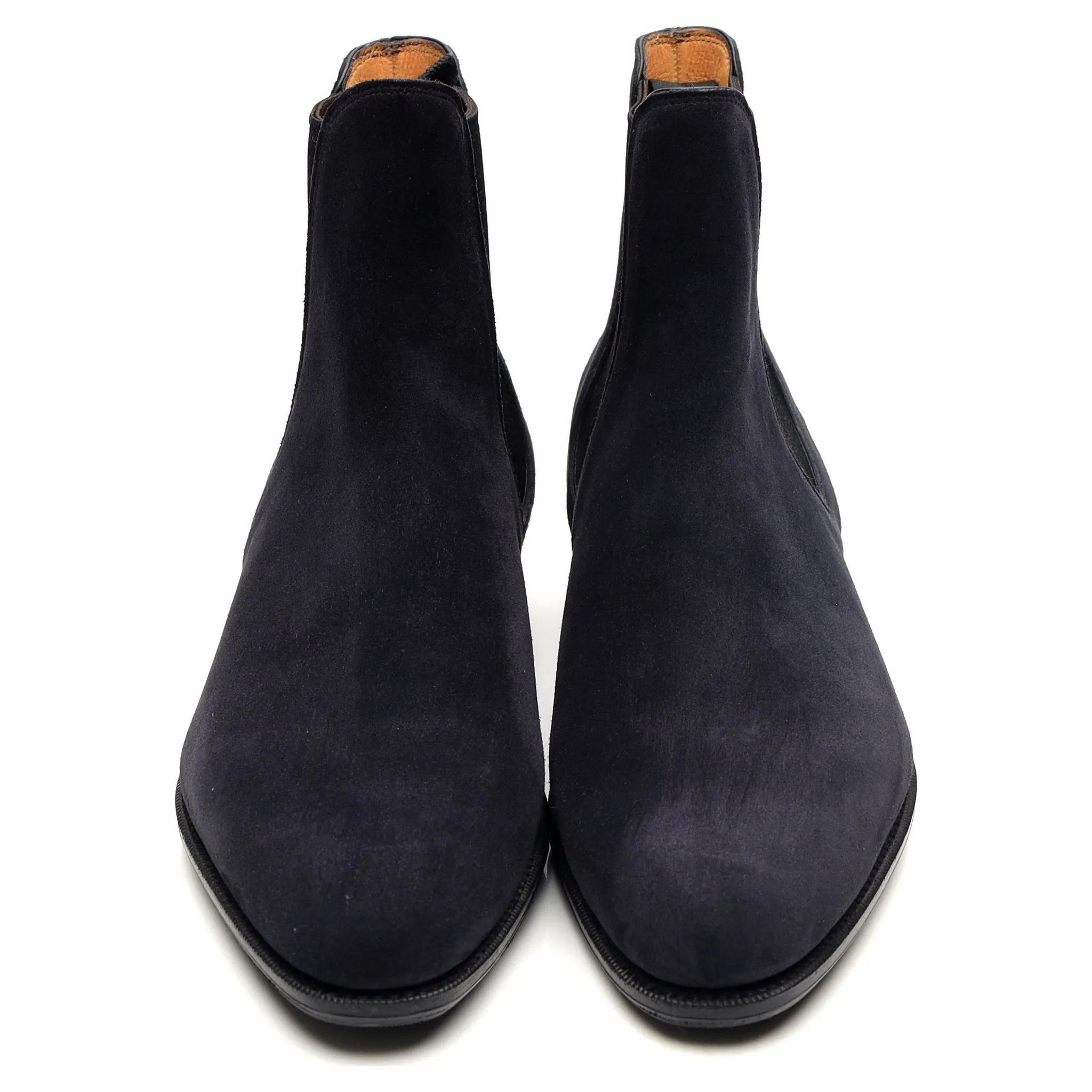 Women's 'Maddison' Navy Blue Suede Chelsea Boots UK 5.5 E