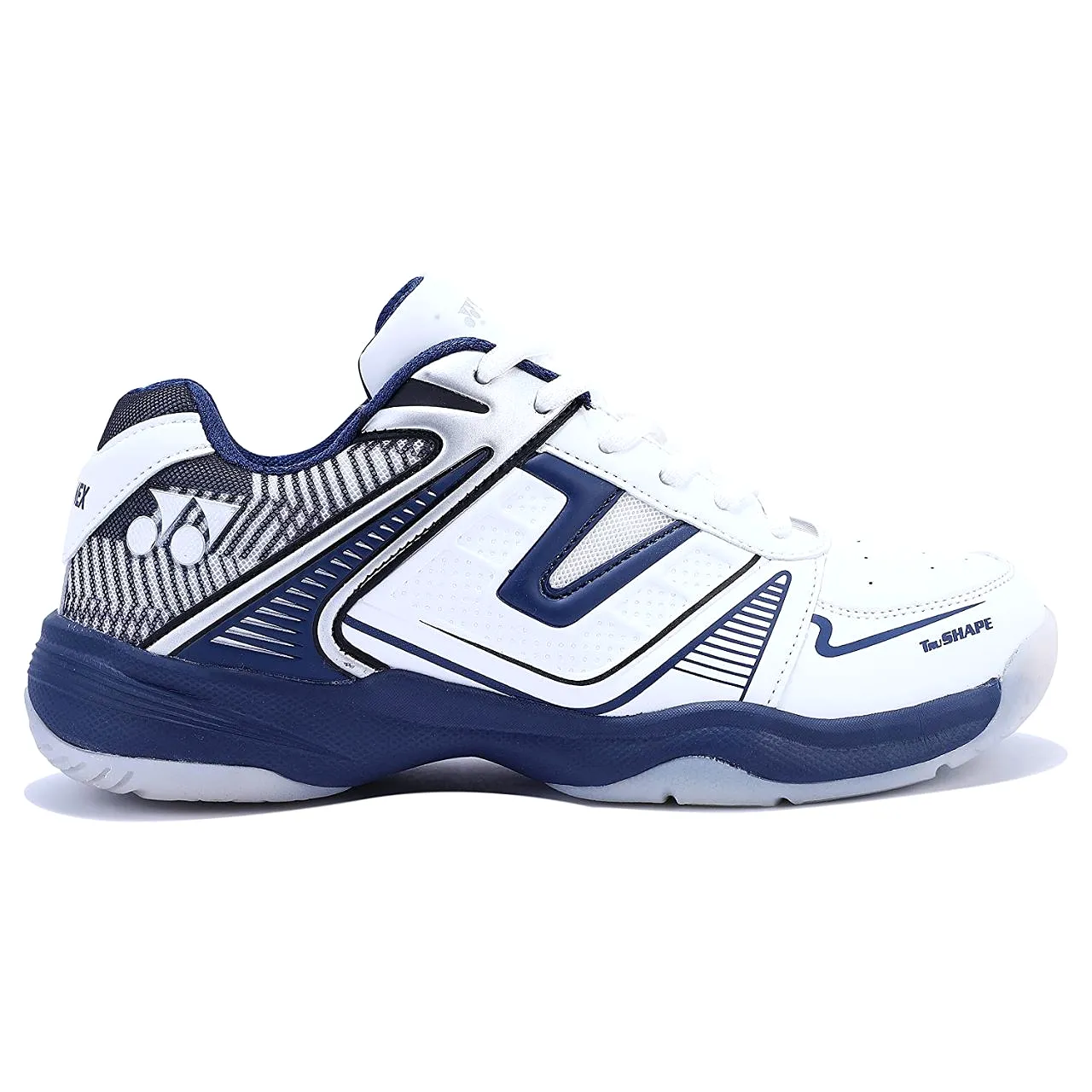 Yonex Tokyo 3 Badminton Shoes - White/Navy Blue